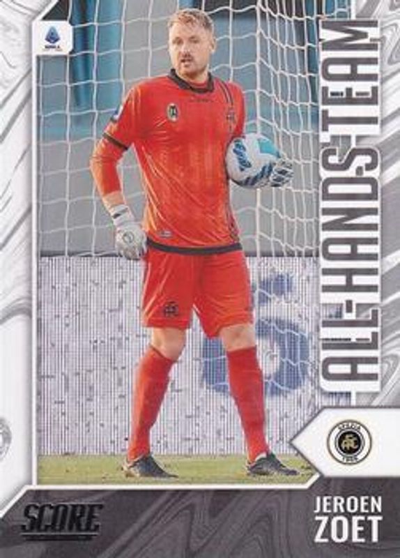 Jeroen Zoet 2021 Score Serie A #13 All Hands RAW