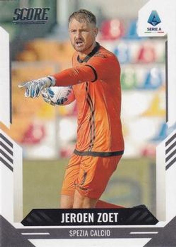 Jeroen Zoet 2021 Score Serie A #71 Base RAW