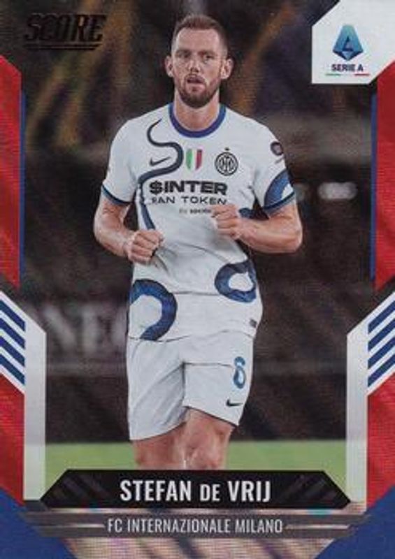 2021 Score Serie A #7 Red Lava