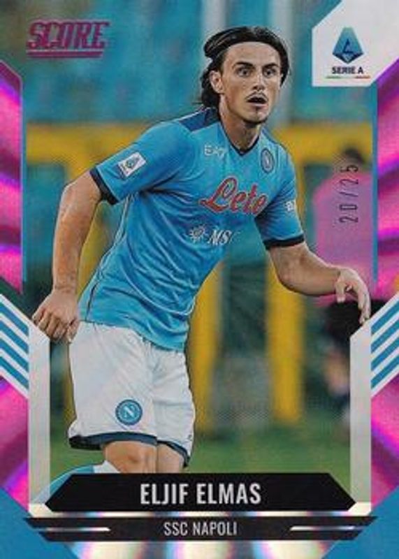 2021 Score Serie A #39 Pink Laser /25