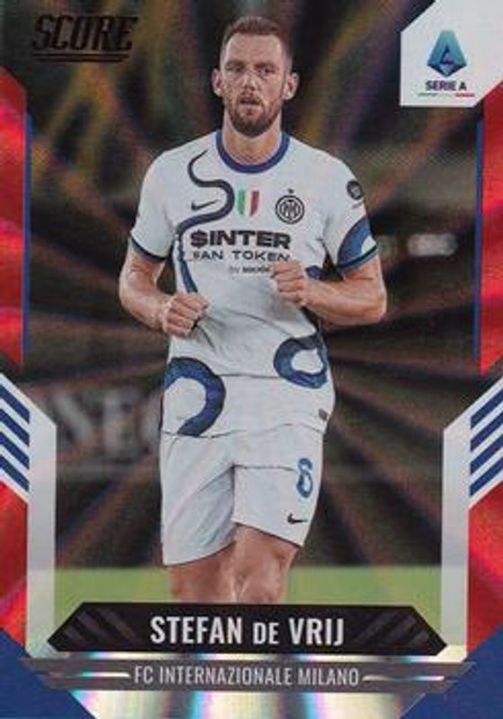 2021 Score Serie A #7 Red Laser