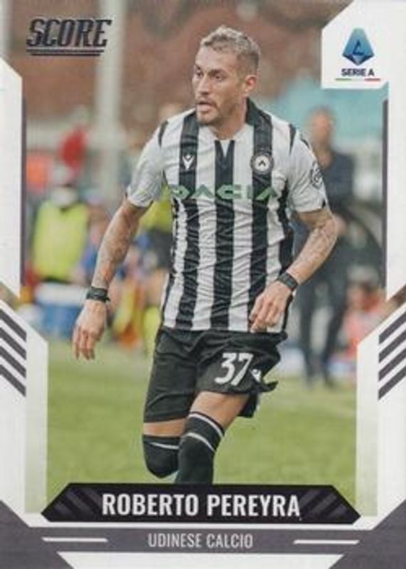 Roberto Pereyra 2021 Score Serie A #109 Base RAW