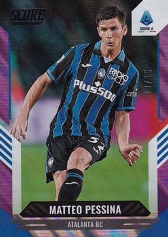 2021 Score Serie A #56 Purple Lava /15