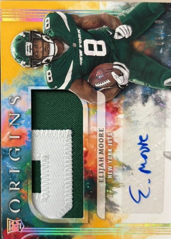 2021 Origins #170 Rookie Jumbo Jersey Autographs - Gold /10