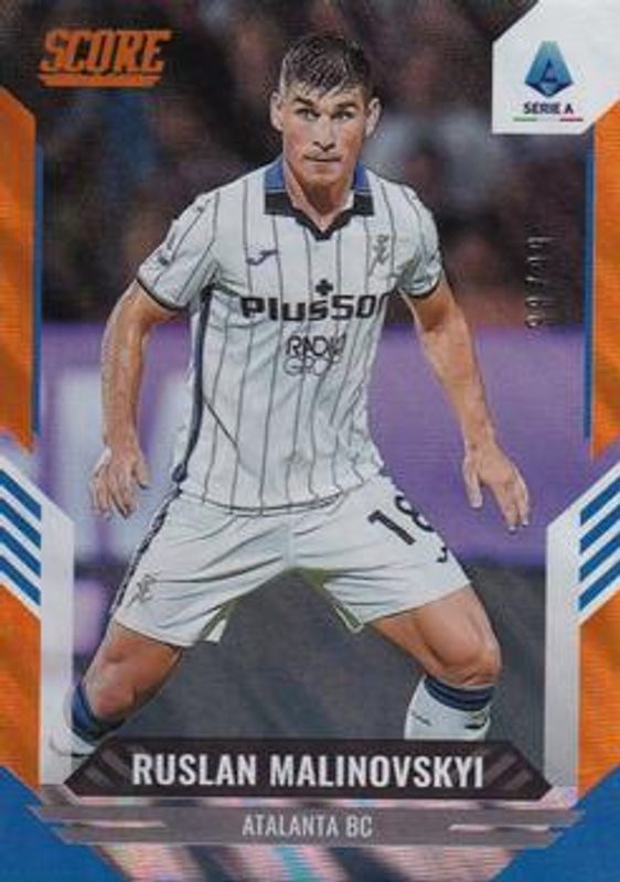 2021 Score Serie A #55 Orange Lava /99