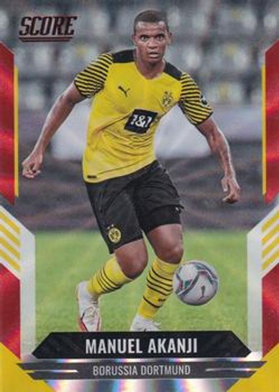 2021 Score FIFA #123 Red Laser