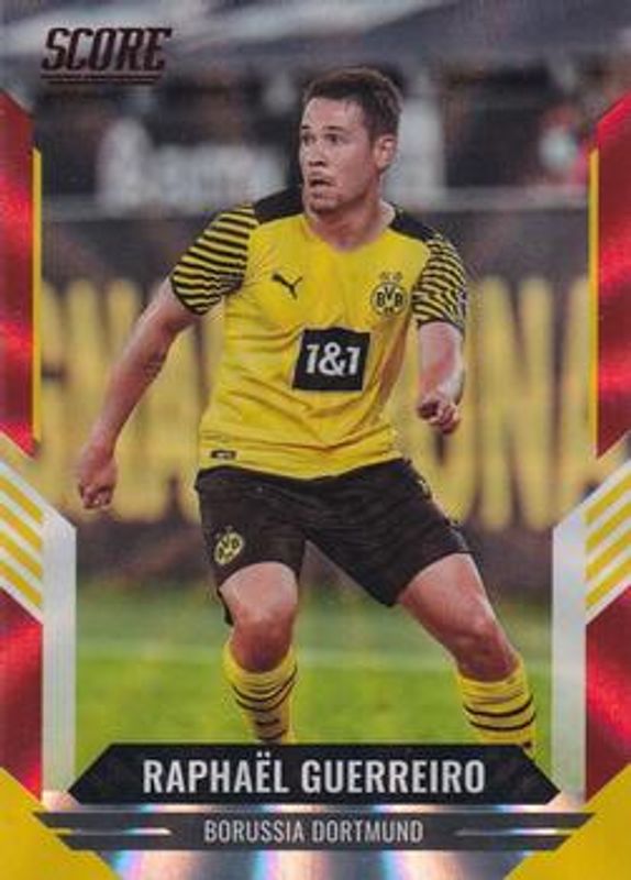 2021 Score FIFA #126 Red Laser