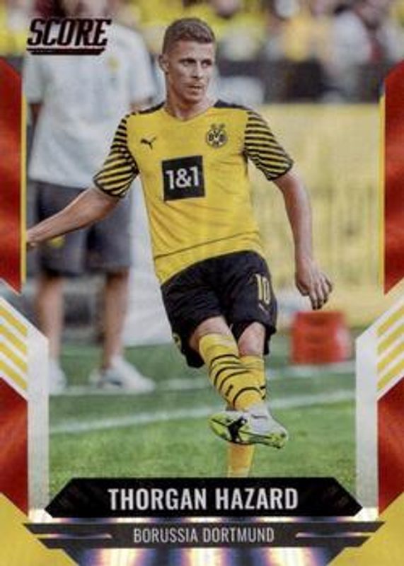 2021 Score FIFA #124 Red Laser