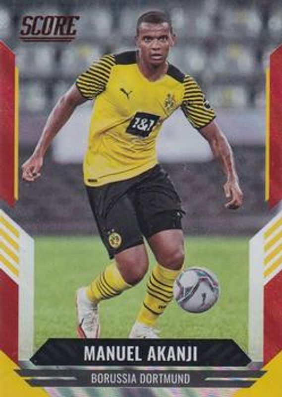 2021 Score FIFA #123 Red Lava