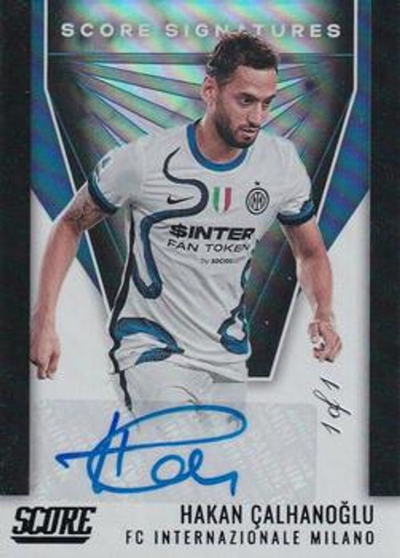 2021 Score FIFA #SS-HC Score Signatures - Black /1