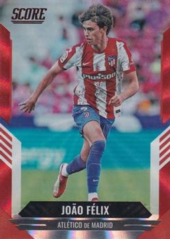 2021 Score FIFA #165 Red Laser