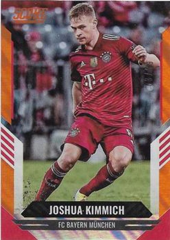 2021 Score FIFA #172 Orange Lava /99