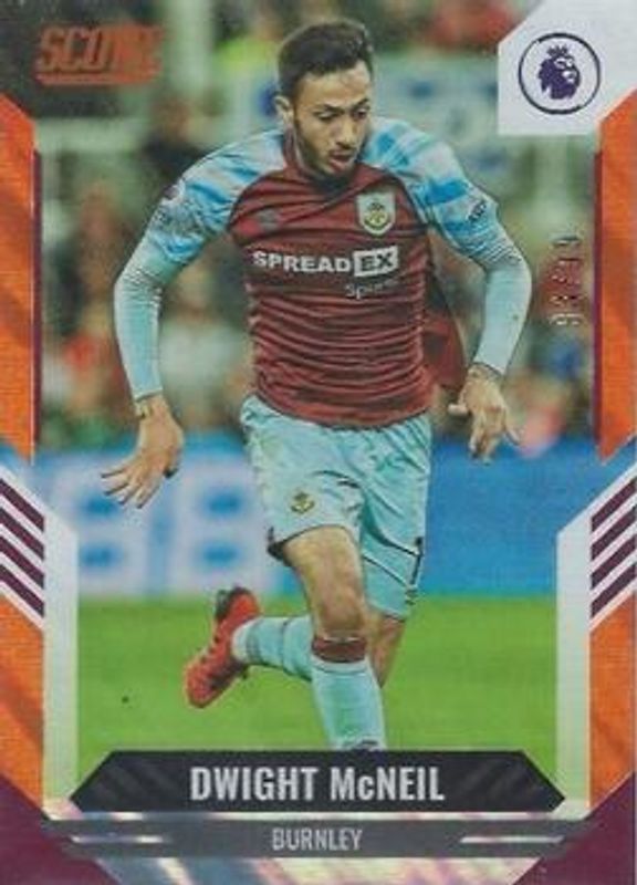 2021 Score Premier League #78 Orange Lava /99