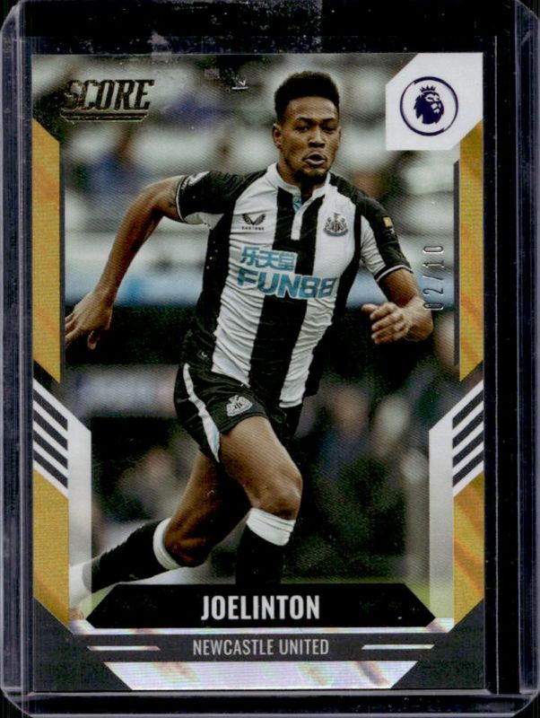 2021 Score Premier League #50 Gold Lava /10