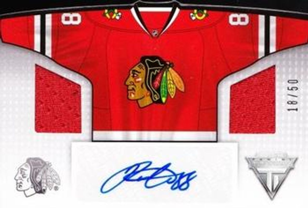 Patrick Kane 2013 Titanium #HS-PK Home Sweater Jersey Autographs /100 RAW