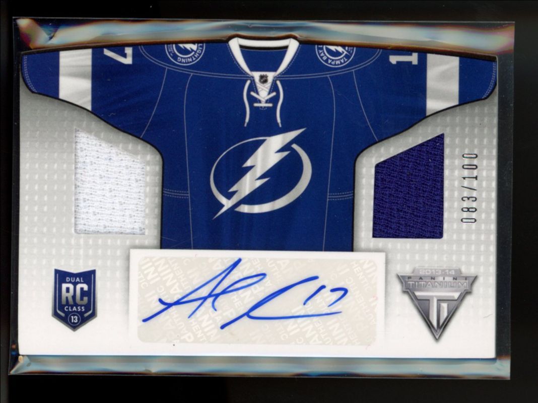 2013 Titanium #HS-AK Home Sweater Jersey Autographs /100