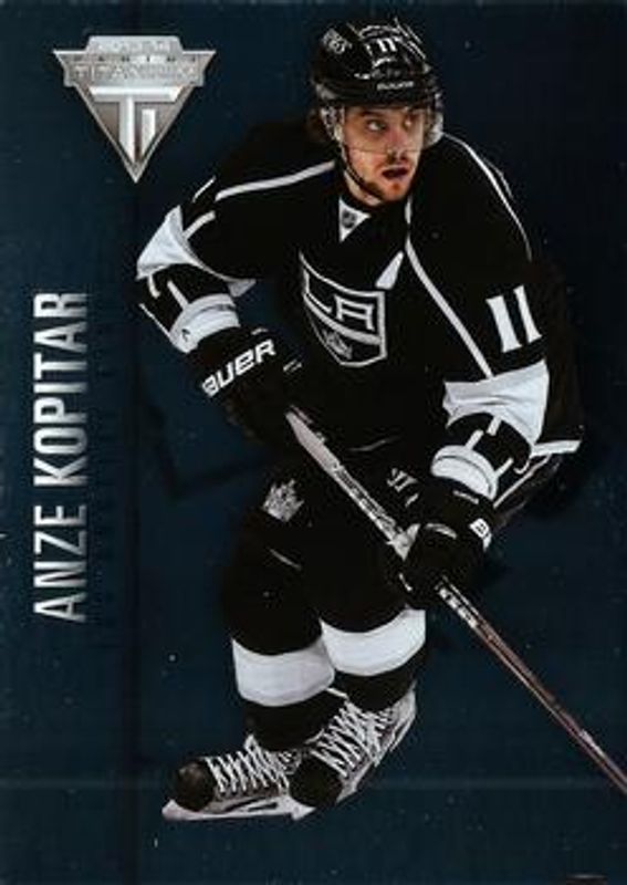 Anze Kopitar 2013 Titanium #5 Base /91 RAW