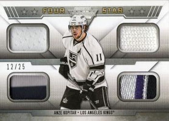 2013 Titanium #4S-AKO Four Star Memorabilia /25