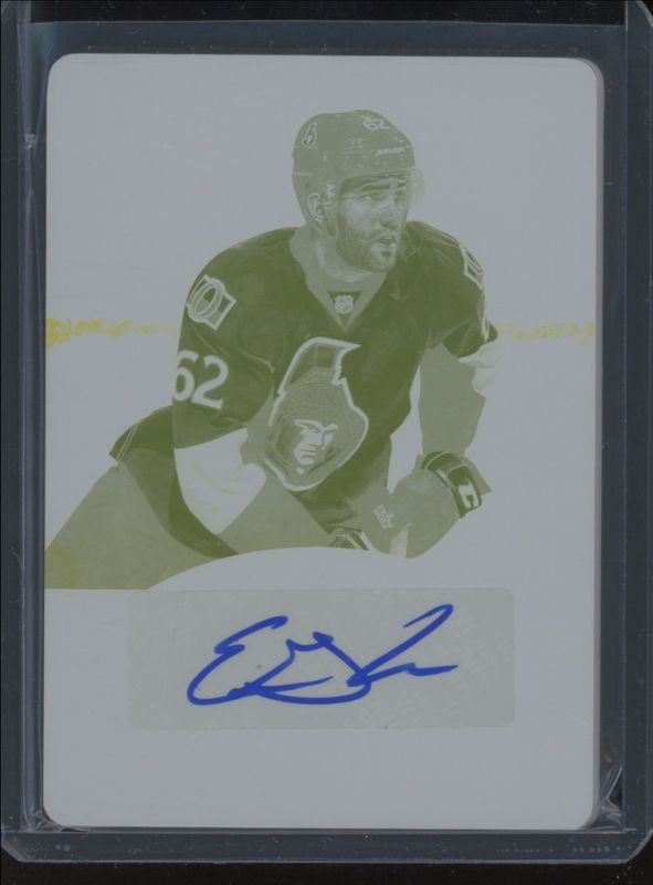 2013 Titanium #129 Printing Plates Yellow /1