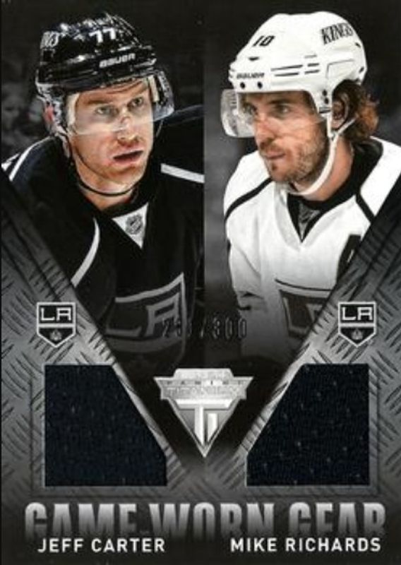 2013 Titanium #GD-CR Game Worn Gear Dual /300