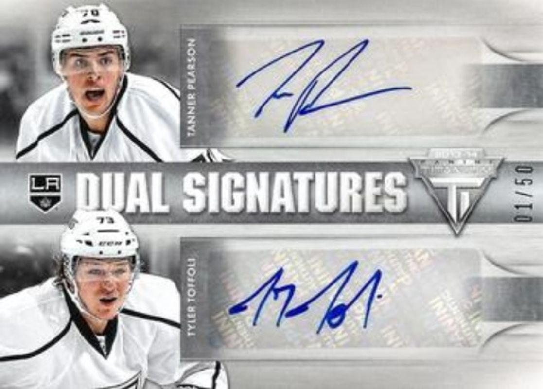 2013 Titanium #RD-LAK Rookie Dual Signatures /50