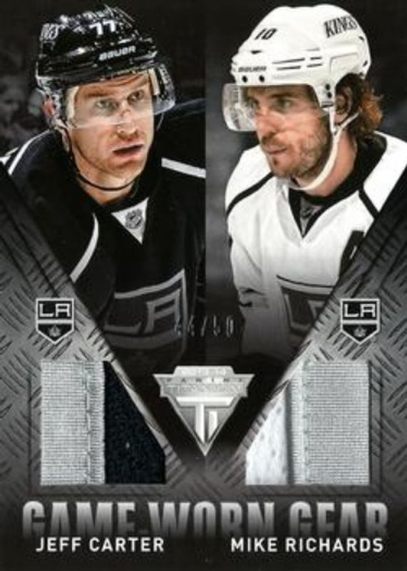 2013 Titanium #GD-CR Game Worn Gear Dual Prime /50
