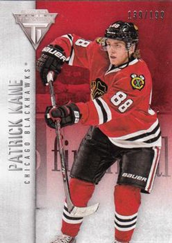 Patrick Kane 2013 Titanium #77 Commons Retail Red /99 RAW