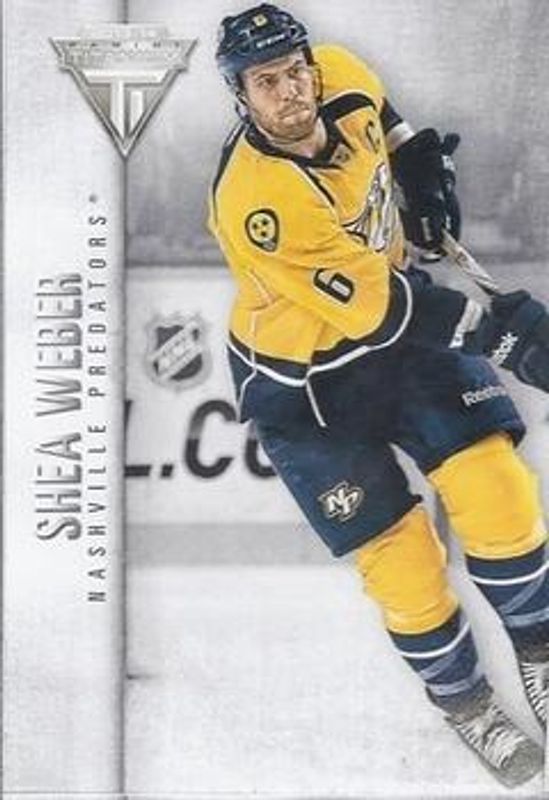Shea Weber 2013 Titanium #90 Commons Retail /299 RAW