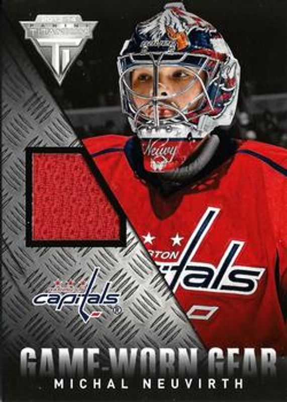 2013 Titanium #GG-MN Game Worn Gear