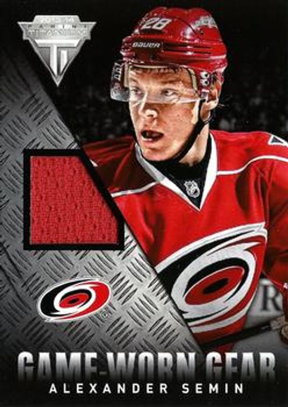 2013 Titanium #GG-ASE Game Worn Gear