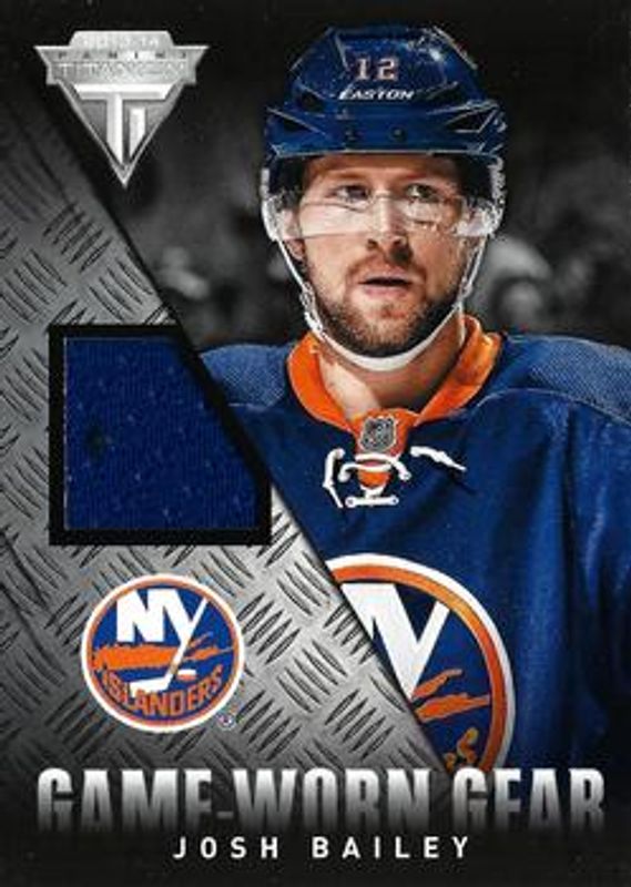 2013 Titanium #GG-JBA Game Worn Gear