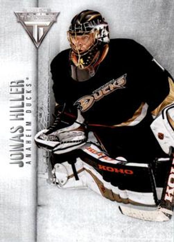 Jonas Hiller 2013 Titanium #51 Commons Retail /299 RAW