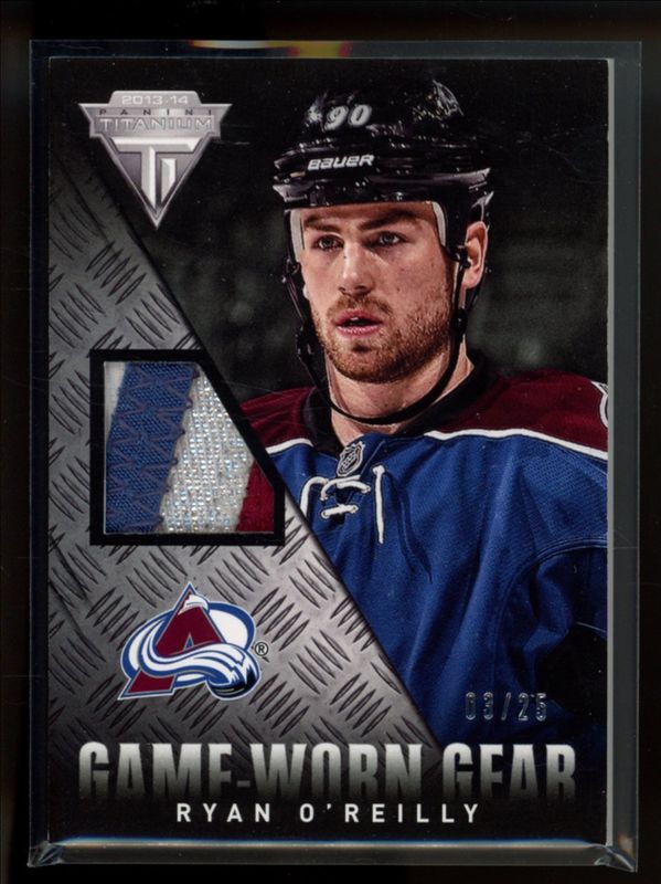 2013 Titanium #GG-ROR Game Worn Gear Patch /25
