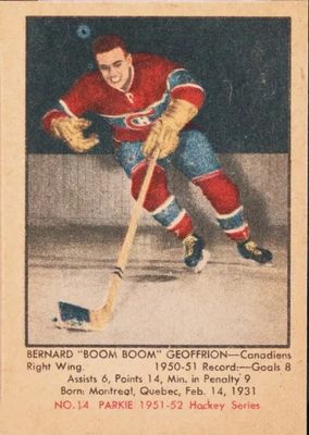 1951 Parkhurst #14 Base