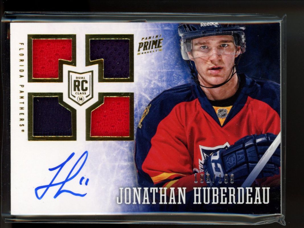 Jonathan Huberdeau 2013 Prime #118 Base /199 Rookie RAW
