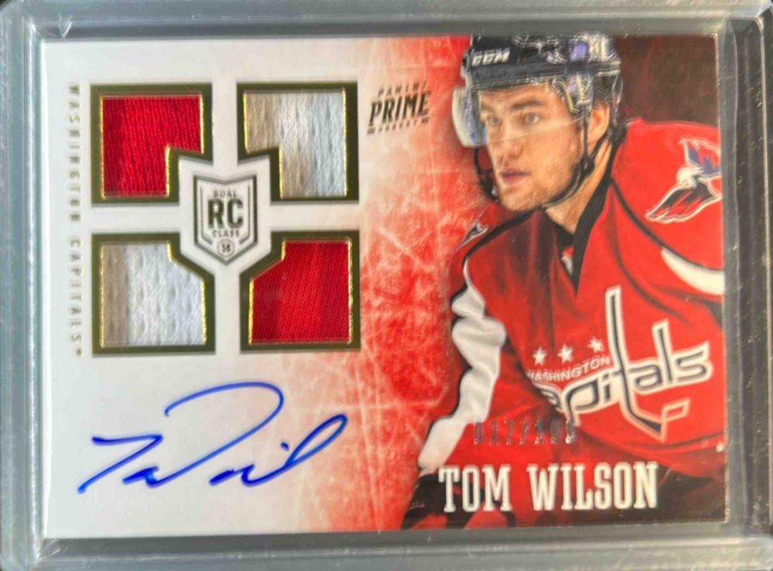 Tom Wilson 2013 Prime #121 Base /199 Rookie RAW