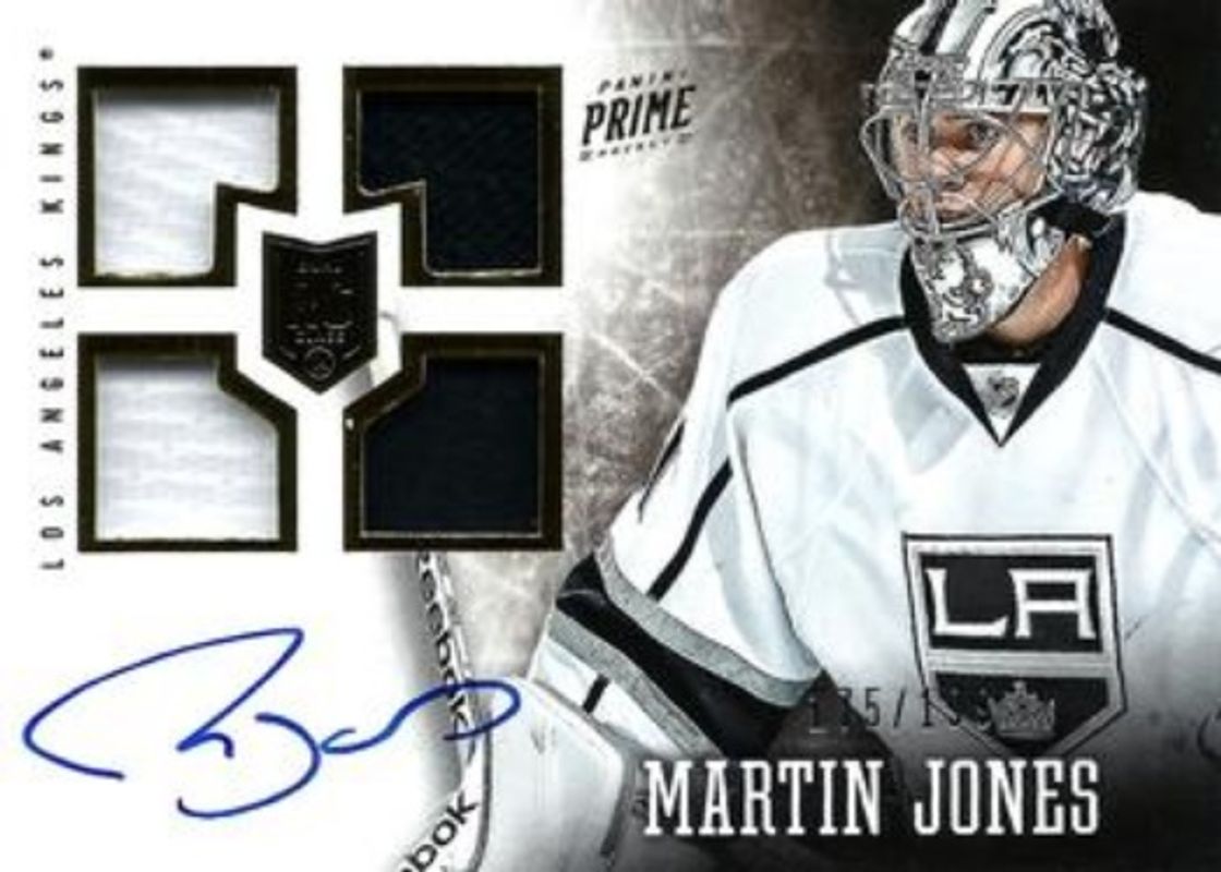 Martin Jones 2013 Prime #163 Base /199 Rookie RAW