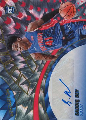 Saddiq Bey 2020 Mosaic #276 NBA Debut - Reactive Blue Price