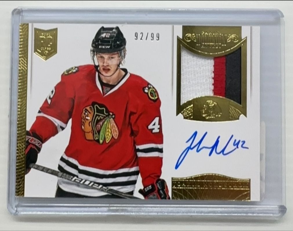 Joakim Nordstrom 2013 Prime #AP-JNO 2013 Dominion Autographs Patch /99 Rookie RAW