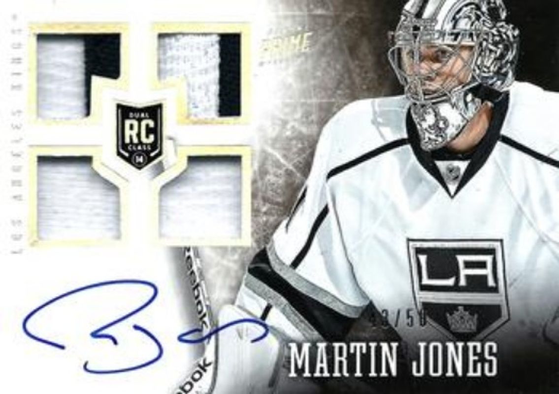 Martin Jones 2013 Prime #163 Holo Silver /50 Rookie RAW