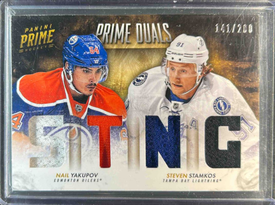 Nail Yakupov 2013 Prime #D-YS Prime Duals /200 Rookie RAW