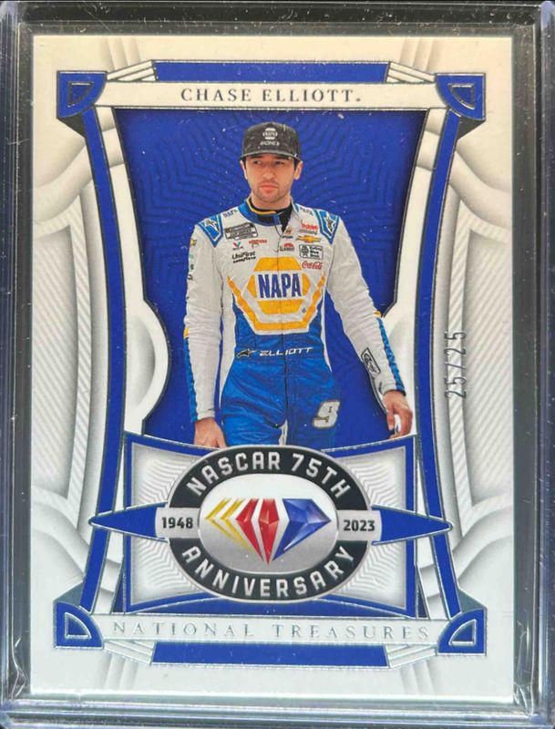 Chase Elliott 2023 National Treasures NASCAR #59 Base /25 RAW