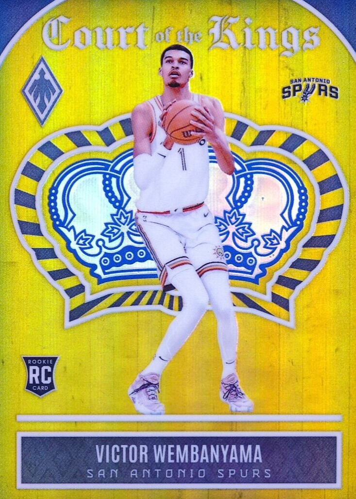 Victor Wembanyama 2023 Phoenix #23 Court of the Kings - Yellow /35