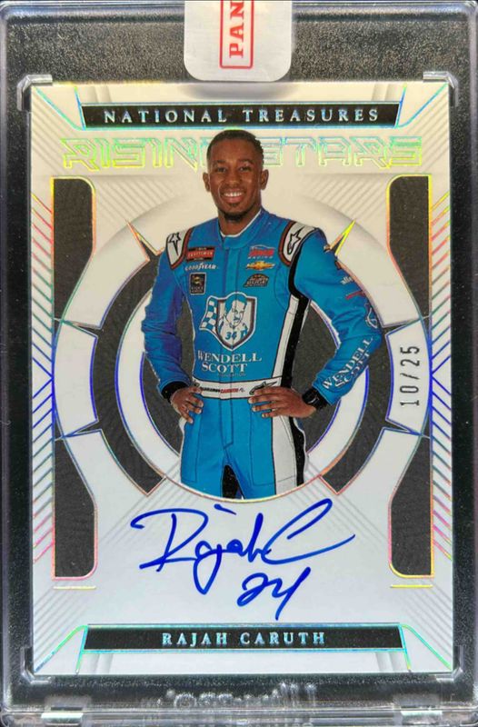 2023 National Treasures NASCAR #RS-RCR Rising Stars - Holo Silver /25