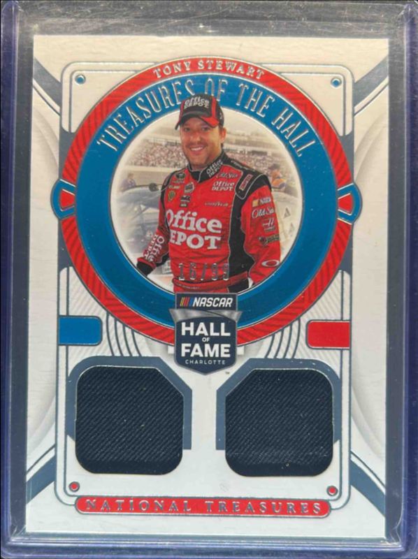 Tony Stewart 2023 National Treasures NASCAR #TH-TST Treasures Of The Hall /99 RAW