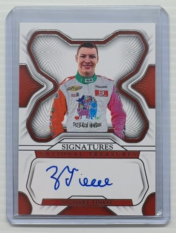 2023 National Treasures NASCAR #S-ZTK Signatures - Silver /10