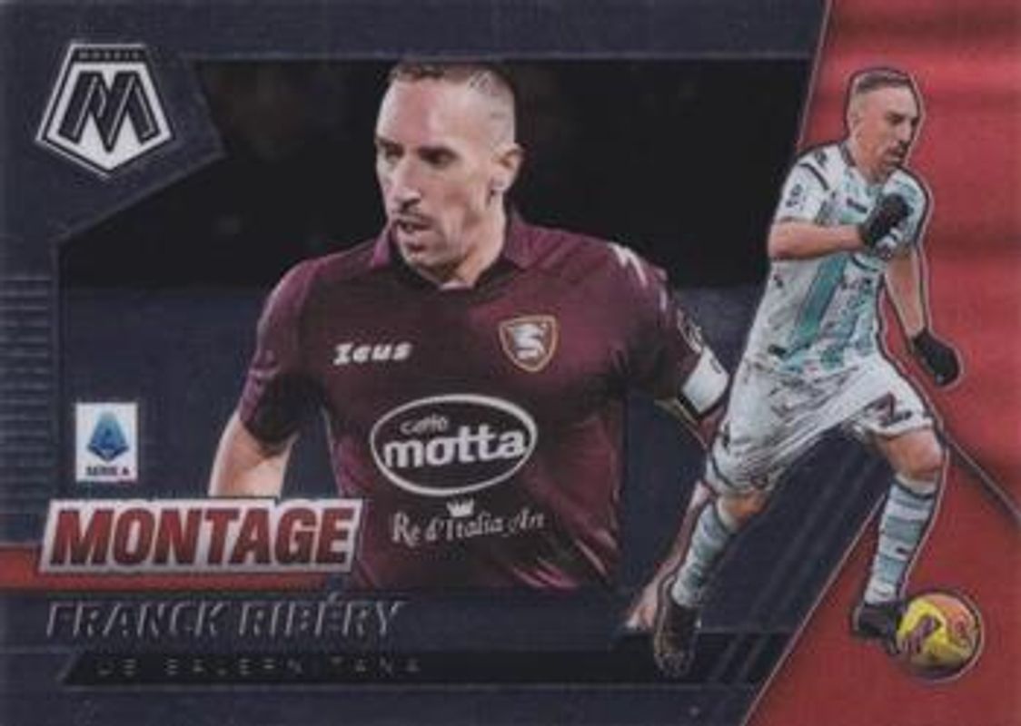 Franck Ribery 2021 Mosaic Serie A #27 Montage RAW