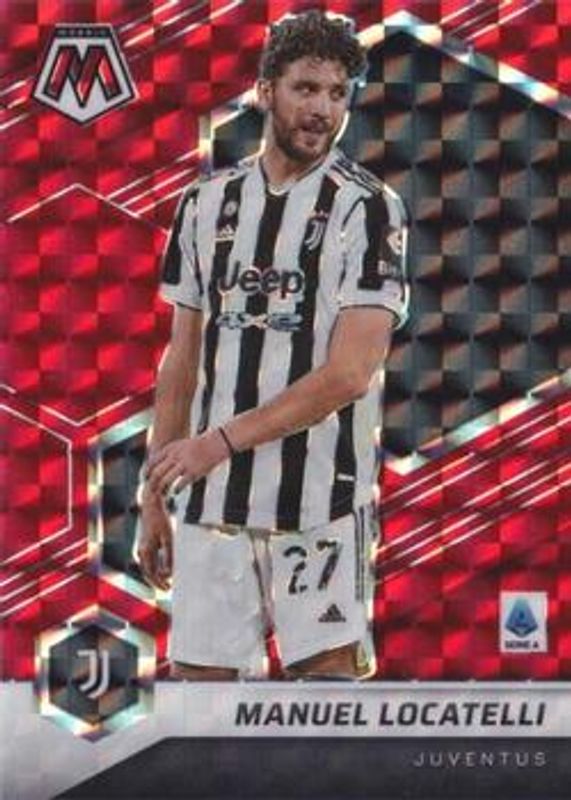 Manuel Locatelli 2021 Mosaic Serie A #176 Red RAW