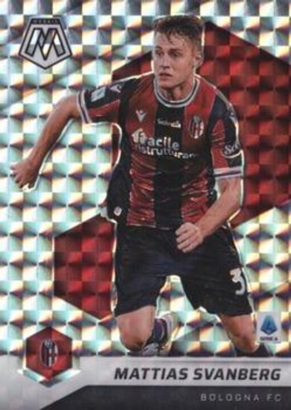 Mattias Svanberg 2021 Mosaic Serie A #165 Base RAW