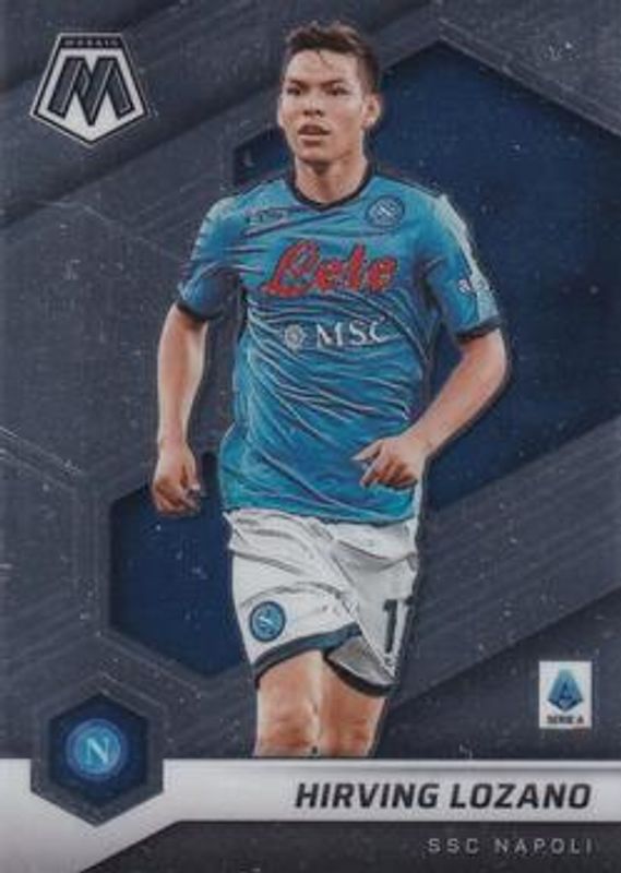 Hirving Lozano 2021 Mosaic Serie A #35 Base RAW
